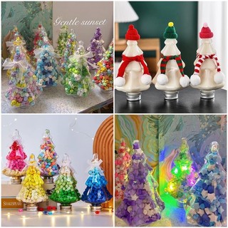 Nhựa Cây Giáng Sinh Chai DIY Origami Ngôi Sao Hộp Đựng Giáng Sinh Vui Vẻ Đồ Dùng Quà Tặng