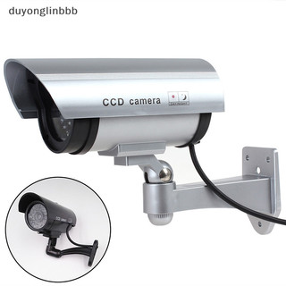 (Duyonglinbbb) Camera giám sát Camera quan sát an ninh chống nước hình viên đạn cho gia đình Ngoài trời trong nhà Máy ảnh giả có đèn LED màu đỏ nhấp nháy MỚI