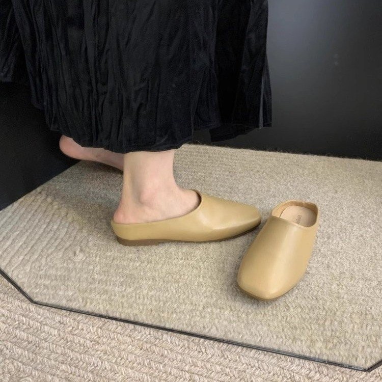 Sandal Baotou Nữ Slip-On Thời Trang