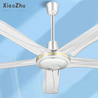 xiaozhubangchu Quạt trần gió cao hộ gia đình khách nhà hàng thương mại quạt công nghiệp lưỡi sắt 48 inch 56 inch quạt điện