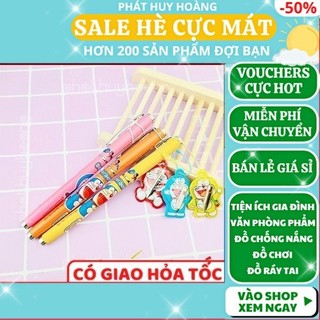 Bút máy Doremon🖋FREESHIP🚛 Có video thật 🎥Bút máy Doremon chất lượng tốt tặng kèm ngòi bút - bút mực doremon rèn chữ đẹp