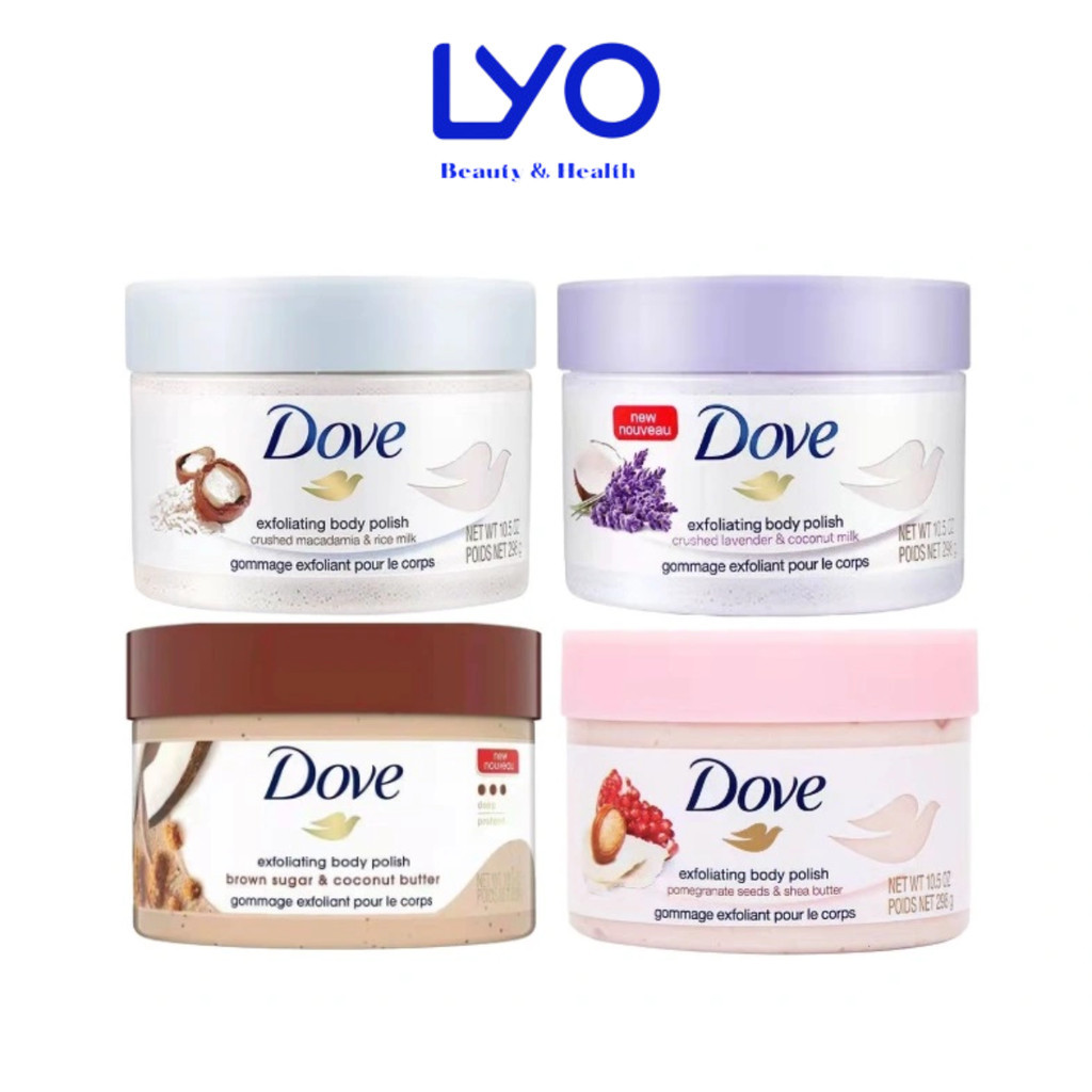 Tẩy Tế Bào Chết Dove Body Làm Sạch Da 298g