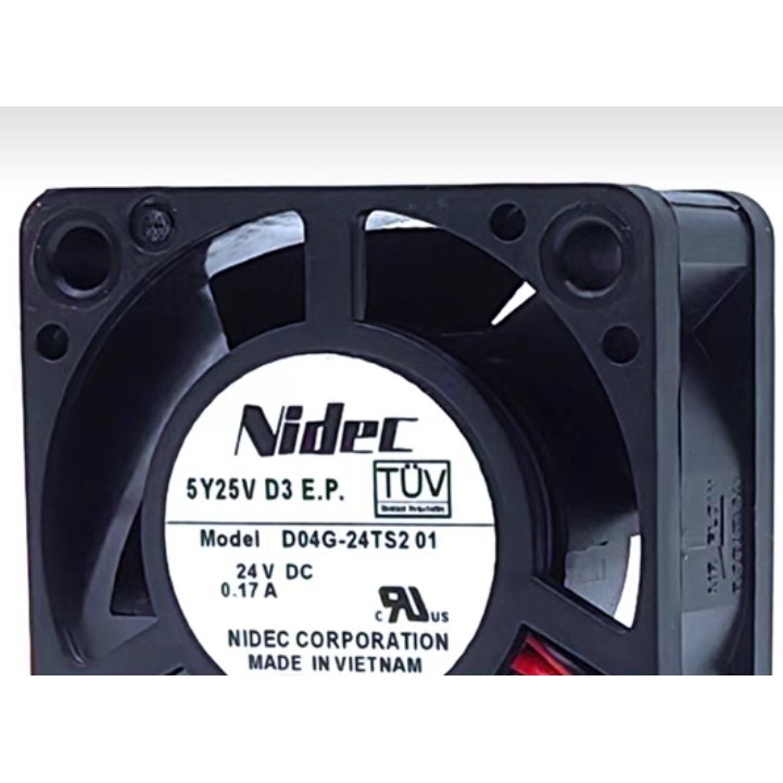 Quạt biến tần NIDEC NIDEC D04G-24TS2 01 24V 4020