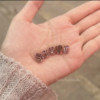 Sáng Bóng Nóng Nguyên Chất Handmade Mặc Giáp Uv Móng Tay Làm Đẹp Móng Tay Miếng Dán Móng Tay Đầu Thành Phẩm Bán Buôn