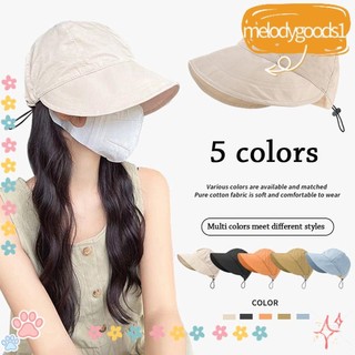 Melodygoods1 bucket hat quick-drying portable wide brim mũ chống nắng có thể gập lại