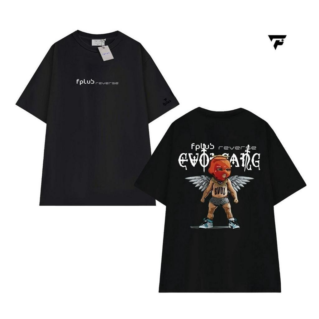 COD Áo thun form rộng Unisex Premium Tee T86 FPLUS /