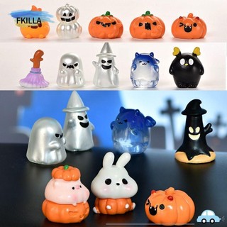 Set 5 mô hình chú khỉ độc đáo dễ thương trang trí halloween