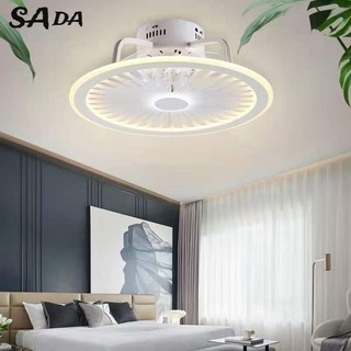 SADA Nhà trần phòng ngủ đèn quạt phòng khách nhà hàng quạt điện trần đèn quạt trần