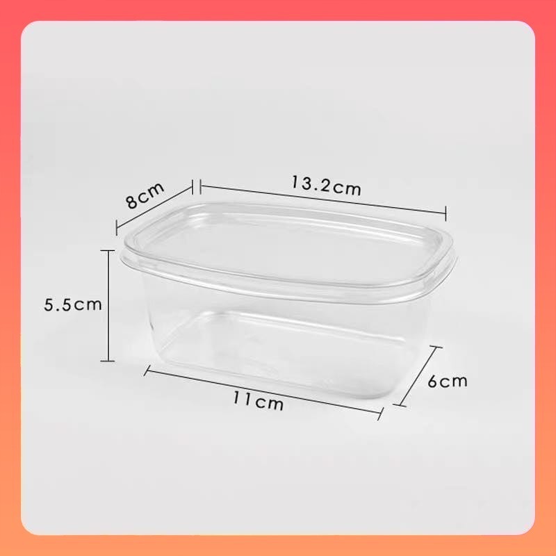 HỘP ĐỰNG BÁNH LẠNH CHỮ NHẬT NHỰA PET XY-092 - Trang Minh Mart