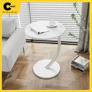 𝐂𝐌𝐀𝐑𝐓.𝐆𝐢𝐚 𝐝𝐮̣𝐧𝐠 bàn trà nhỏ bàn sofa bàn cà phê ban công phòng ngủ đầu giường cong mặt đá cmb03