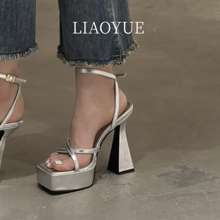 LIAOYUE Giày Cao Gót Mũi Nhọn GIÀY SANDAL Thời Trang Mới 2023 Cho Nữ Thanh lịch Đa dạng Kiểu dáng độc đáo Sang trọng FGL2450O6R 20Z240517
