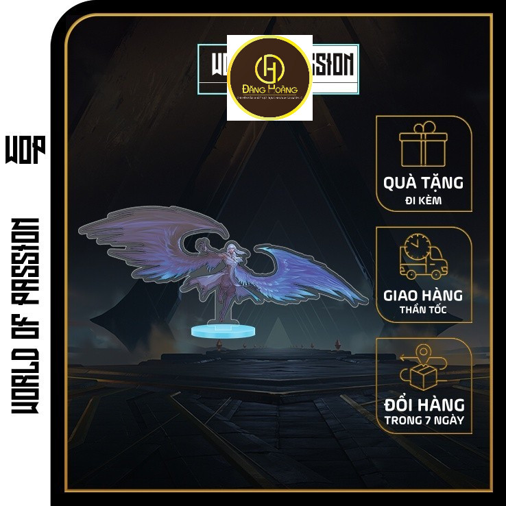 Mô Hình Nhân Vật Zata Sải Cánh Trong Game Liên Quân Mobile_ĐH