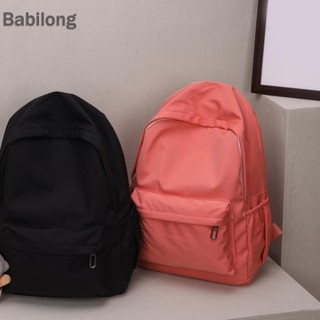  Ba lô đi học dành cho học sinh phong cách Preppy dành cho nữ Túi xách cỡ lớn màu trơn