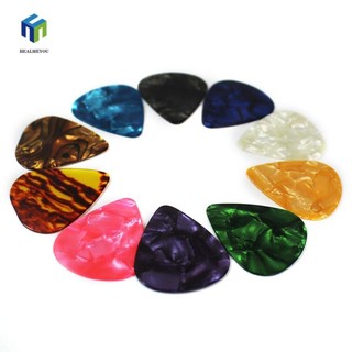Healmeyou 10 Chiếc Đàn Guitar Chọn Bass Tam Giác Guitar Celluloid Chọn Đàn Guitar Acoustic Đàn Guitar Phụ Kiện Đàn Guitar Điện Phần