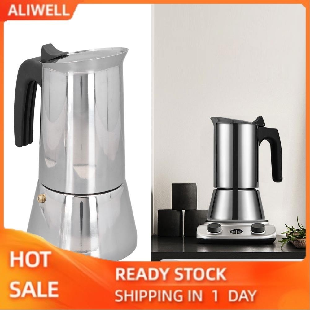 HEEPDD Moka Pot  Maker Convenient for Induction Cooktops