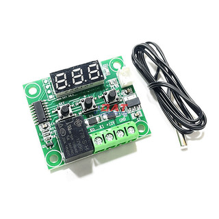 Mạch cảm biến nhiệt độ xh-w1209 - relay 12v
