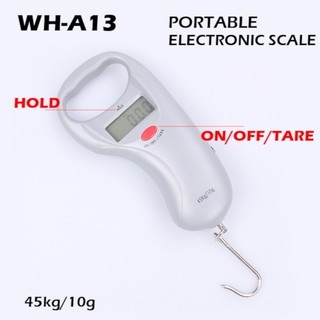 Esplb 0-10KG / 5g 10-45KG / 10g Cân kỹ thuật số di động Câu cá treo Cân điện tử với thước dây 1M Đèn dự phòng#697936550