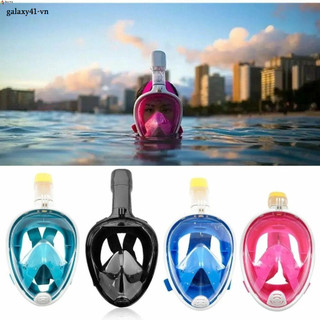 Mặt nạ lặn dưới nước SAIJIALUO LEOTA, bộ mặt nạ bơi người lớn thở không thấm nước, thiết bị lặn chuyên nghiệp chống sương mù dưới nước mặt nạ lặn toàn mặt