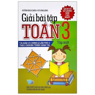 Sách giải bài tập toán 3 - tập 1