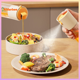 Aislerbee 285ML Chai Dầu Dày Chống Rò Rỉ Dung Tích Lớn Cấp Thực Phẩm Không Mùi BBQ Nấu Dầu Ô Liu er Bếp Nướng gar Chai Dầu