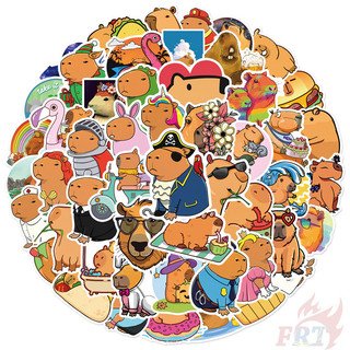 50 Cái / bộ ❉ Nhãn dán Capybara Series 03 ❉ Nhãn dán đề can Doodle chống thấm nước thời trang DIY
