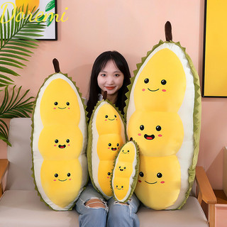 Mô phỏng dễ thương sầu riêng đậu gối Đồ chơi sang trọng Giường bé gái búp bê búp bê búp bê Trang trí nhà cửa dễ thương
