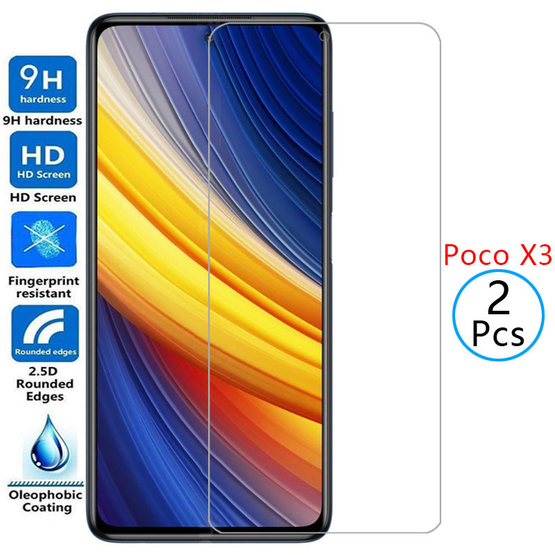 Kính cường lực cho Xiaomi poco x3 pro nfc bảo vệ màn hình kính bảo vệ trên pocox3 x 3 3xx3pro phim x