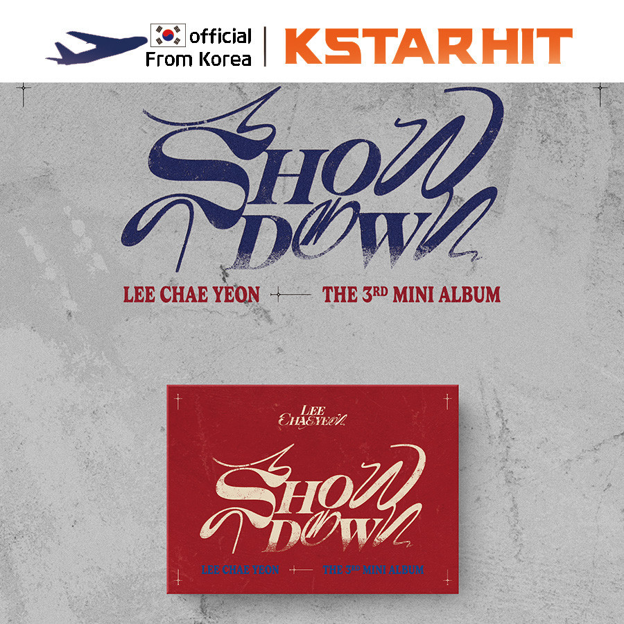 (POCAALBUM) LEE CHAEYEON - SHOWDOWN (3rd mini album)