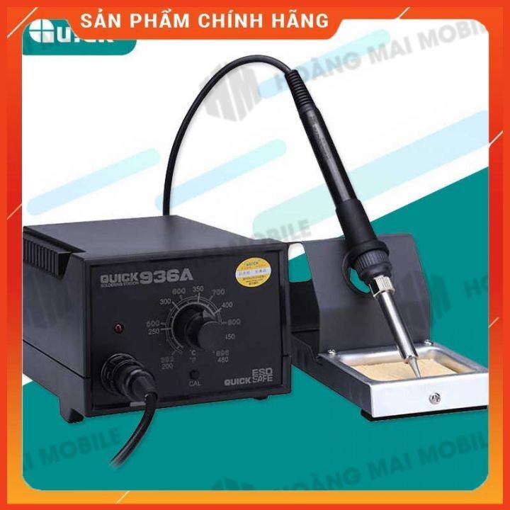 Máy hàn cầm tay QUICK 936A, phù hợp mũi hàn 936 60W