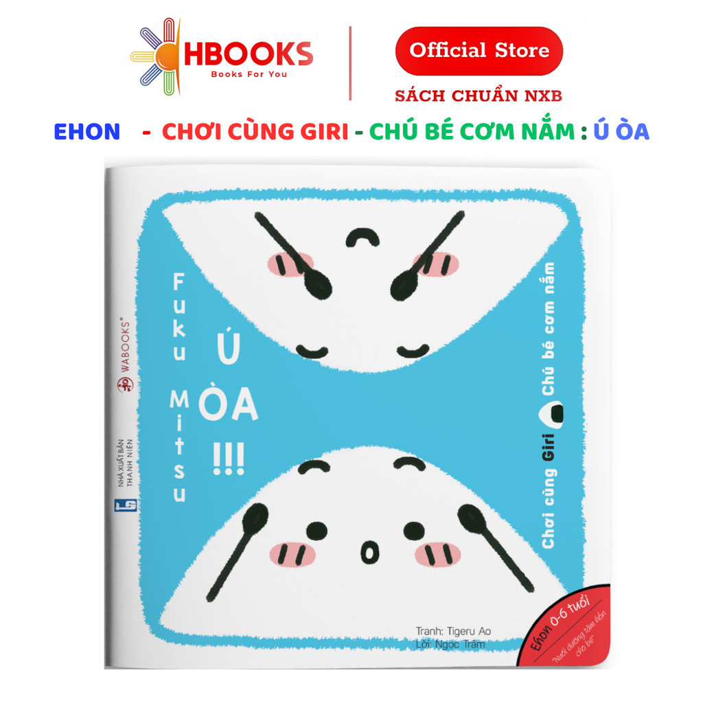 Sách Ehon - Ú Òa - Dành Cho Bé Từ 0-6 Tuổi - Wabooks