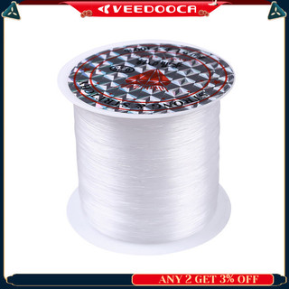 Veeduca Dây câu trong suốt Dây cuộn Nylon cho phụ kiện câu cá