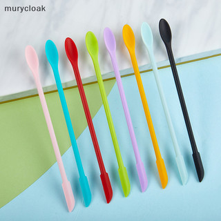 Mur # silicone hai đầu kéo dài cạp mỹ phẩm mứt chai sâu cạp mini thìa bộ dụng cụ trang điểm mặt kem thìa vn