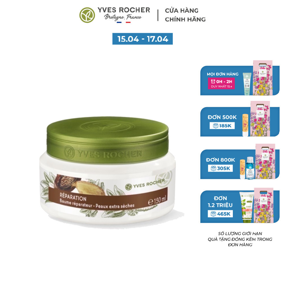 Sáp Dưỡng Thể Da Khô Yves Rocher Repair Balm Extra Dry Skin 150ml