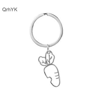  Nhà Máy Thời Trang Hoạt Hình Vui Nhộn Thỏ Cà Rốt Hoạt Hình Dễ Thương Cặp Đôi Móc Chìa Khóa Sinh Viên Ví Ba Lô Mặt Dây Chuyền Túi Quà Tặng Nhỏ Trang Trí Mặt Dây Chuyền QrhYK 