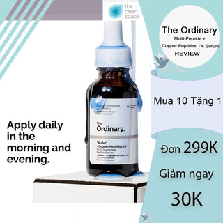 The Ordinary Multi-Peptide + Copper Peptides 1% Serum