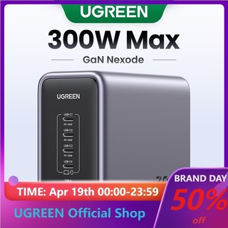 Đế sạc nhanh UGREEN 300W 5 USB C GAN 140W PD3.1 thích hợp cho MacbookProAir M2 Dell XPS iPad Pro iPhone 14 Pro Galaxy S2