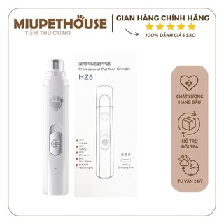 Máy mài móng cho chó mèo chính hãng chuyên dụng, đầu mài kim cương siêu bền - MiuPet House