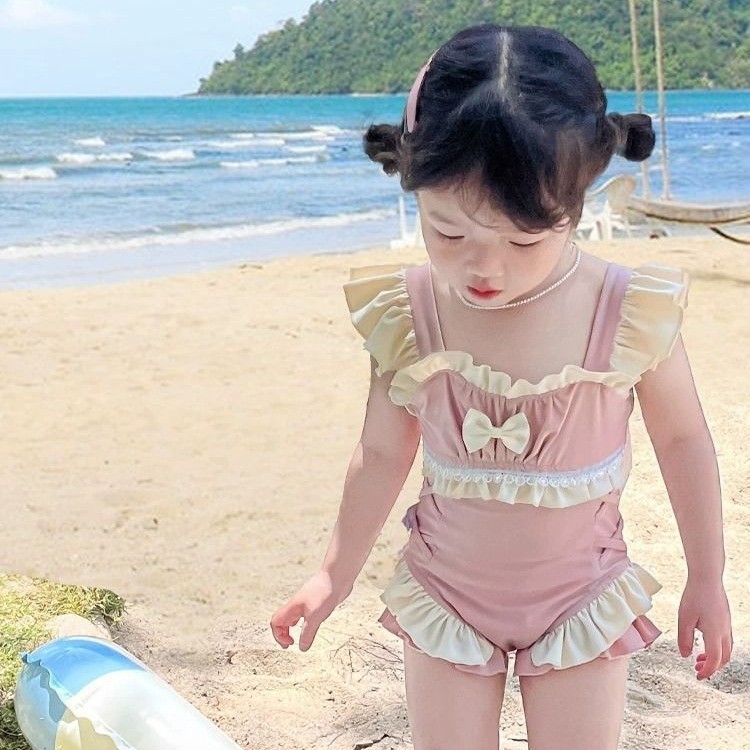 Đồ Bơi Bé Gái Bé Gái 6 Tuổi Nhanh Khô Bikini Một Mảnh Đồ Bơi Cho Bé