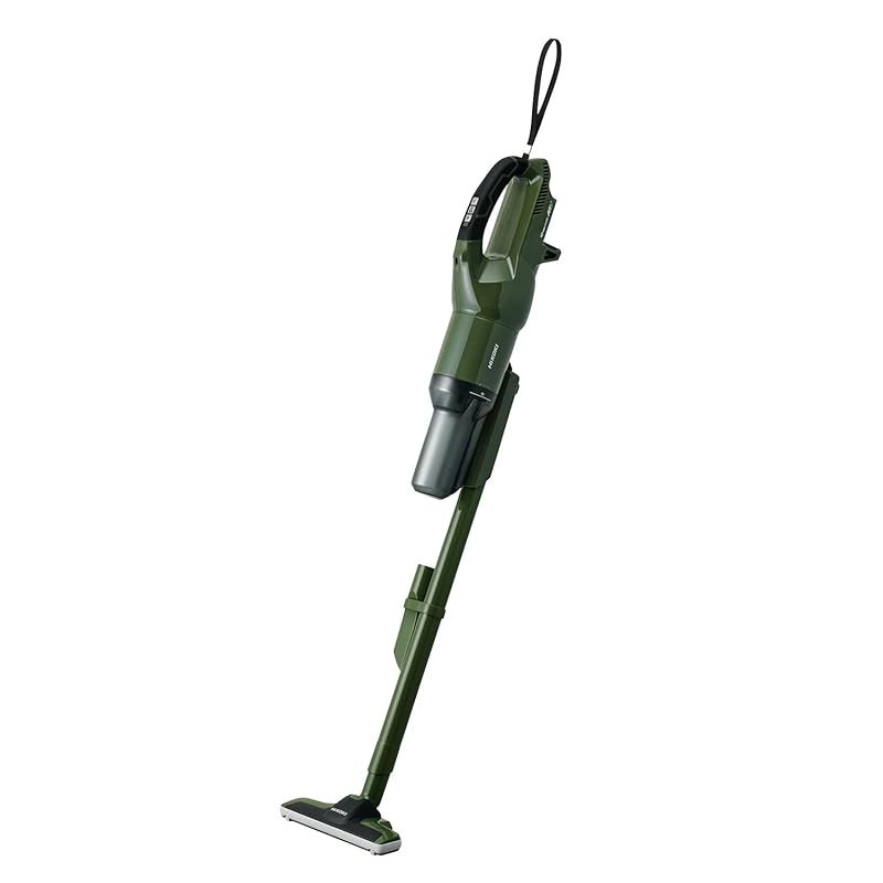 HiKOKI 36V Cordless Vacuum Cleaner 2-Stage Cyclone Handy Stick Cleaner Forest Green Carpet Compatible Nozzle Lightweight 1.8kg Storage battery and charger sold separately R36DB (SC)(NNG)