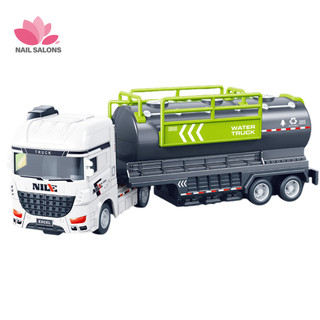 Đồ chơi xe tải vệ sinh thực tế Đồ chơi xe chở rác thực tế có tàu chở rác mô hình xe Mini quán tính cho trẻ em Quà tặng sinh nhật Giáng sinh hoàn hảo Không cần pin