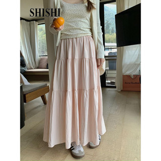 SHISHI Chân váy chân váy chữ  Minimalist INS Fashion Thời trang WSQ2450KE0 20Z240513