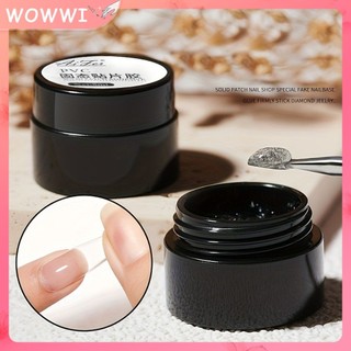 Keo chắc chắn miếng dán dính chắc chắn đầu móng tay gel chắc chắn miếng dán móng tay keo dán keo dán siêu dính keo uv gel móng tay nghệ thuật nhanh khô mạnh dính
