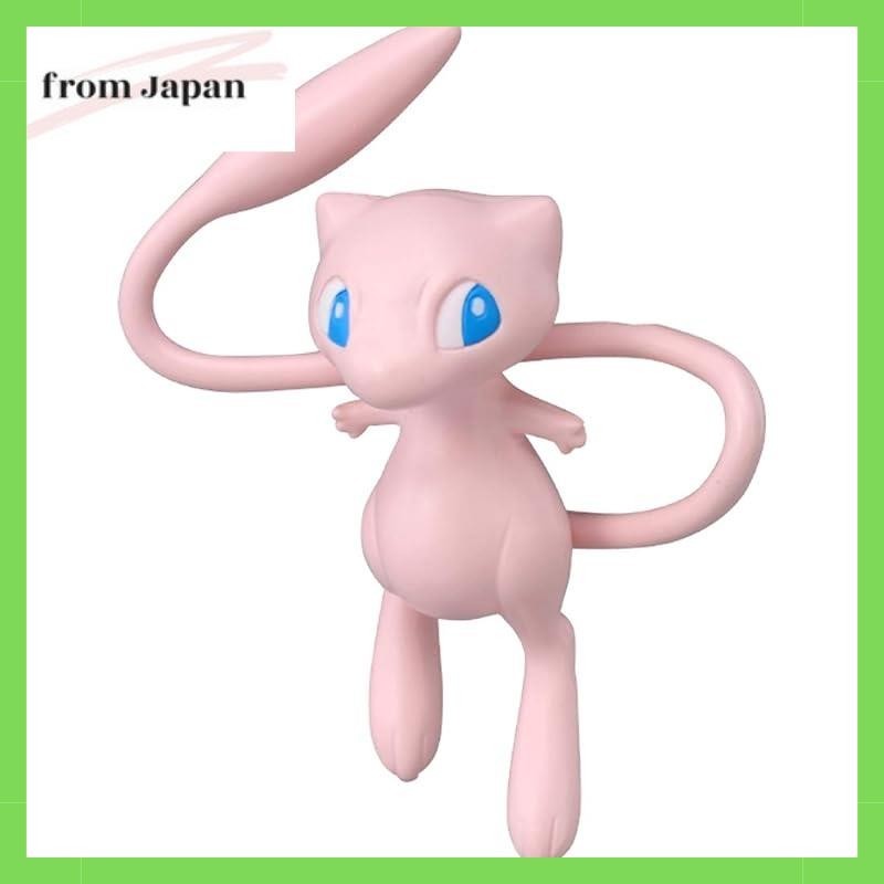 TAKARA TOMY "Pokemon Monster Mon Colle MS-17 Mew" Pokemon figure toy, 4 years old and up, passed toy