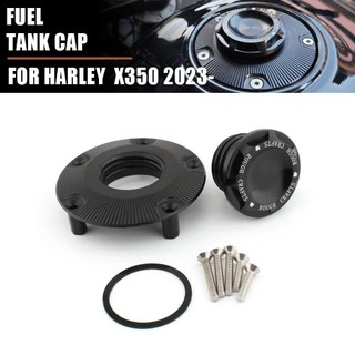 Dành Cho Harley X350 X 350 X-350 Xe Máy Nhôm Nhiên Liệu Bình Khí Nắp Bao Phụ Kiện