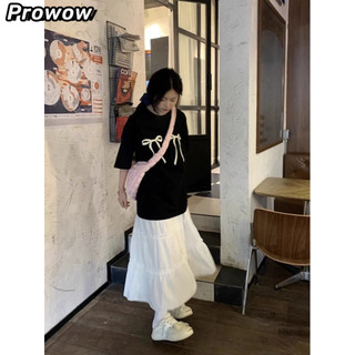 Áo thun nữ ProwowCute Bowtie in hình Áo thun nữ siêu dễ thương Hàn Quốc