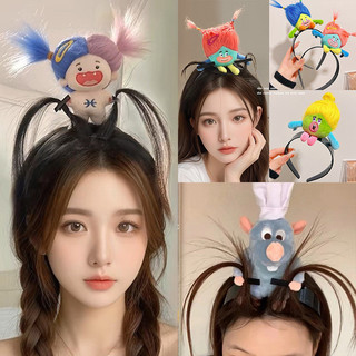Ratatouille King ngộ nghĩnh headband dễ thương sang trọng chuột rửa mặt phụ kiện tóc cho bé gái dây buộc tóc yumaa