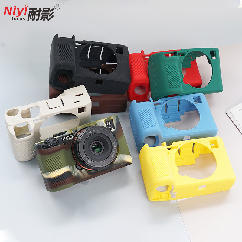 Ốp điện thoại TPU mềm cho Sony A7C2 A7M4 ZV1F ZV1 ZVE10 Camera không gương lật bảo vệ Sony A7CR ZV-1 Vỏ silicon