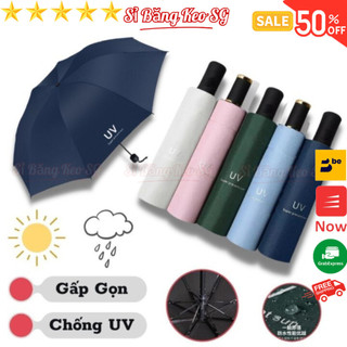 SKU603 - Ô che nắng chống tia UV, dù che mưa che nắng cầm tay gấp gọn