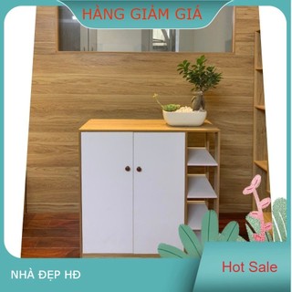  kệ để giày dép 2 GIAN MÀU TRẮNG