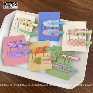 Xin LAN YA SHE Nữ Mới Hàn Quốc Liền Mạch Kẹp Tóc Dễ Thương Kẹp Trang Điểm Nổ Kẹp Phụ Kiện Tóc